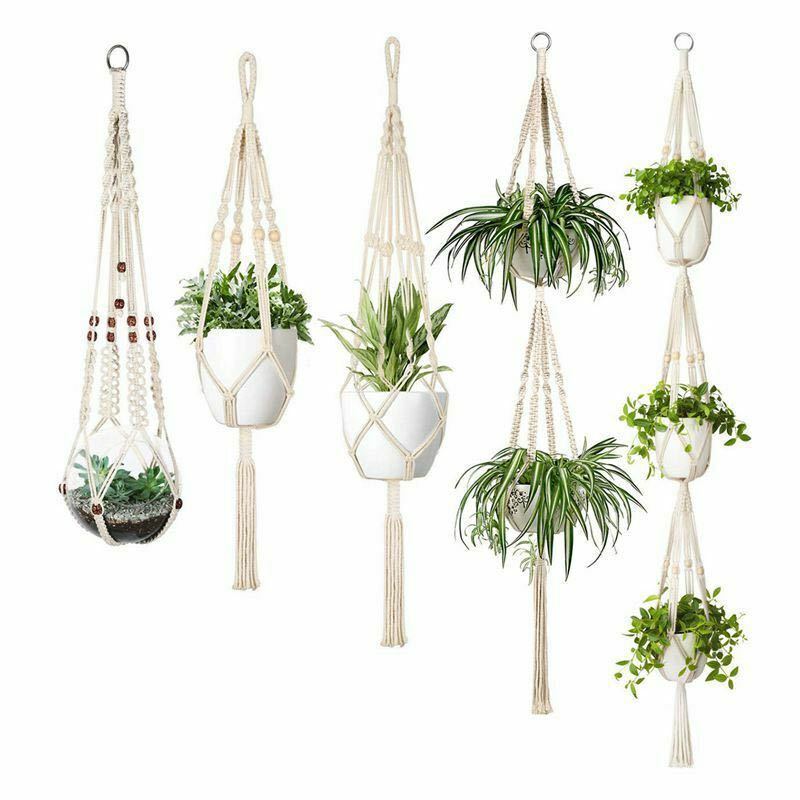Macrame Hanging Basket