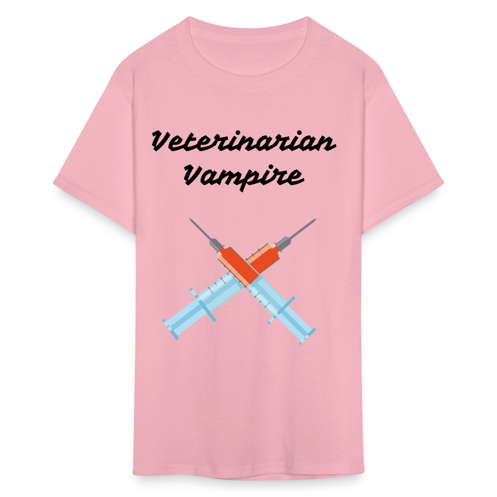 Veterinarian Vampire Unisex Classic T-Shirt - pink