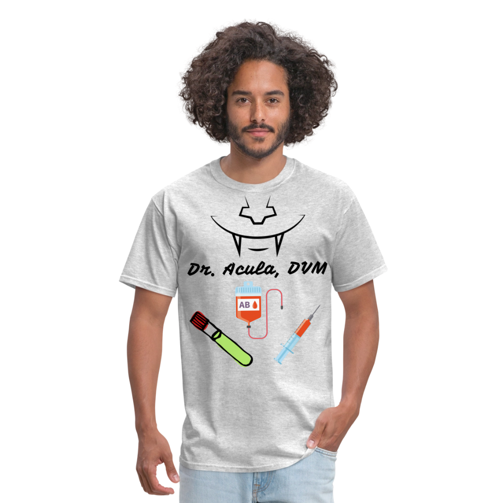 Dr. Acula Unisex Classic T-Shirt - heather gray