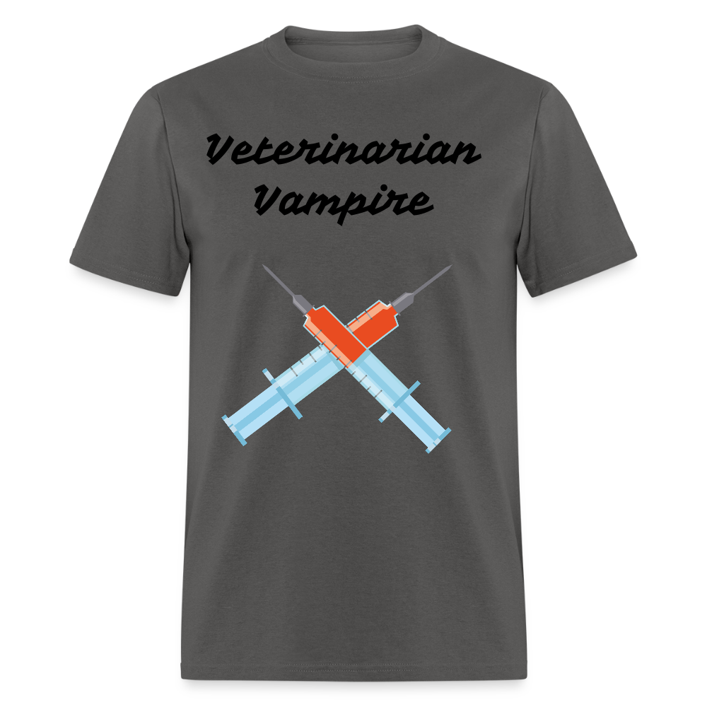 Veterinarian Vampire Unisex Classic T-Shirt - charcoal