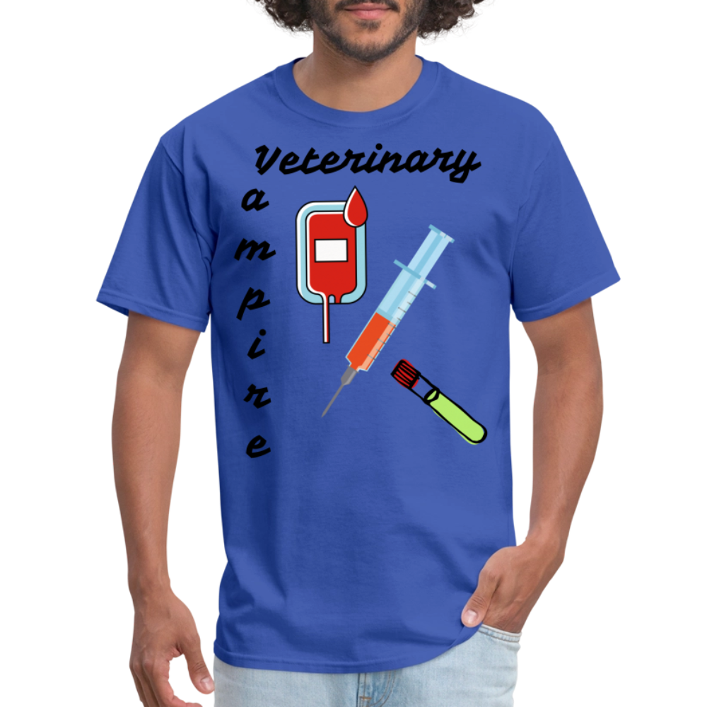 Veterinary Vampire Unisex Classic T-Shirt - royal blue