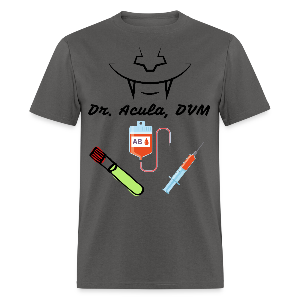 Dr. Acula Unisex Classic T-Shirt - charcoal