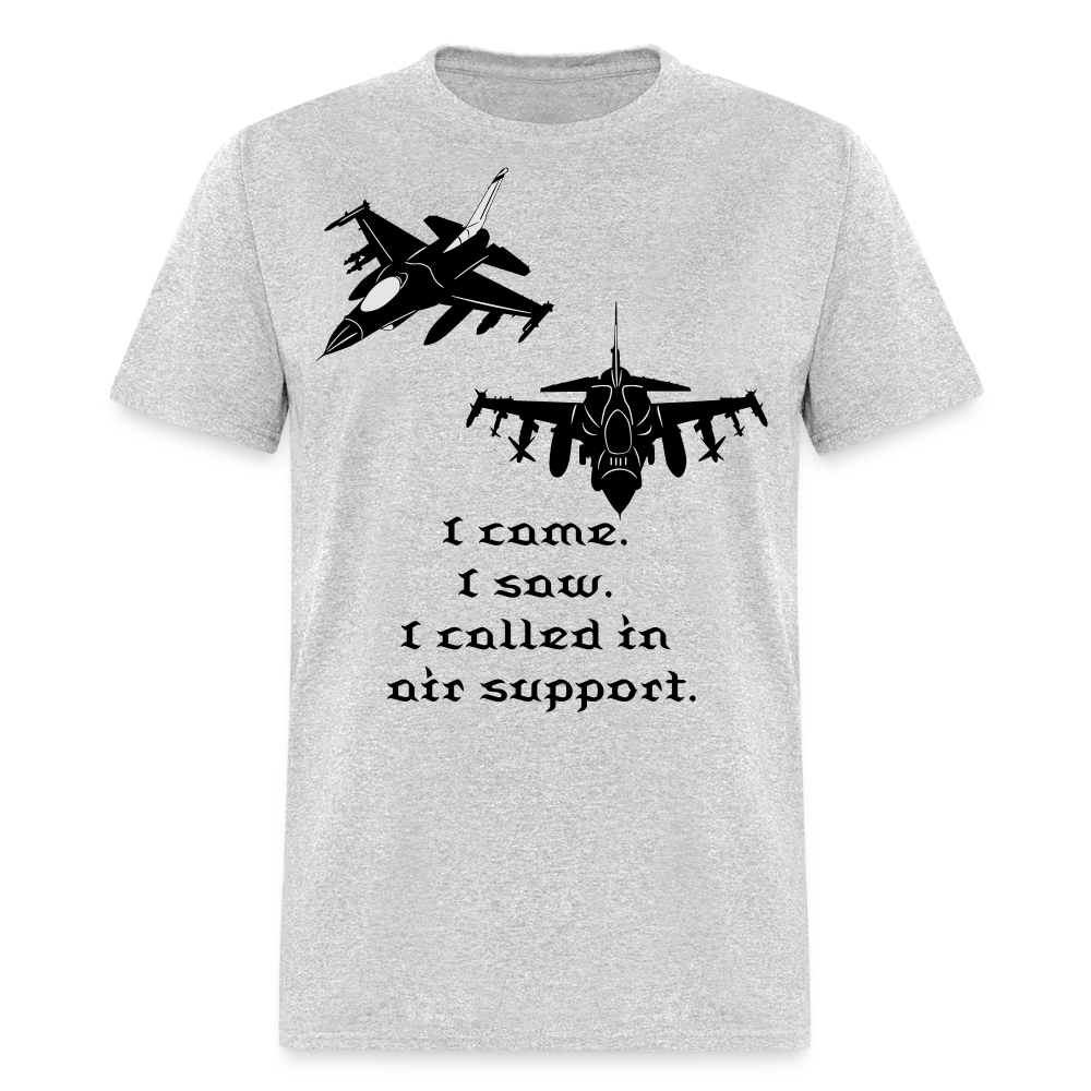 I Came I Saw Unisex Classic T-Shirt - heather gray