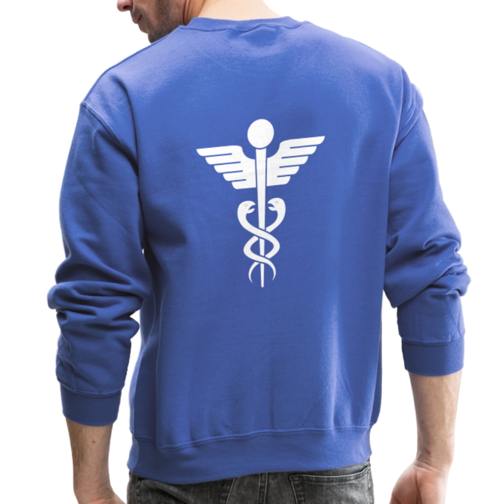 Vet Vampire Crewneck Sweatshirt - royal blue