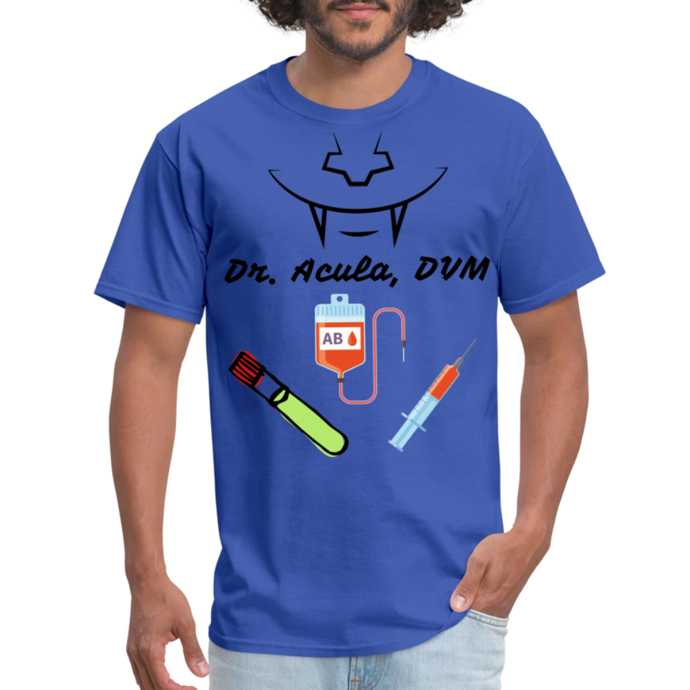 Dr. Acula Unisex Classic T-Shirt - royal blue