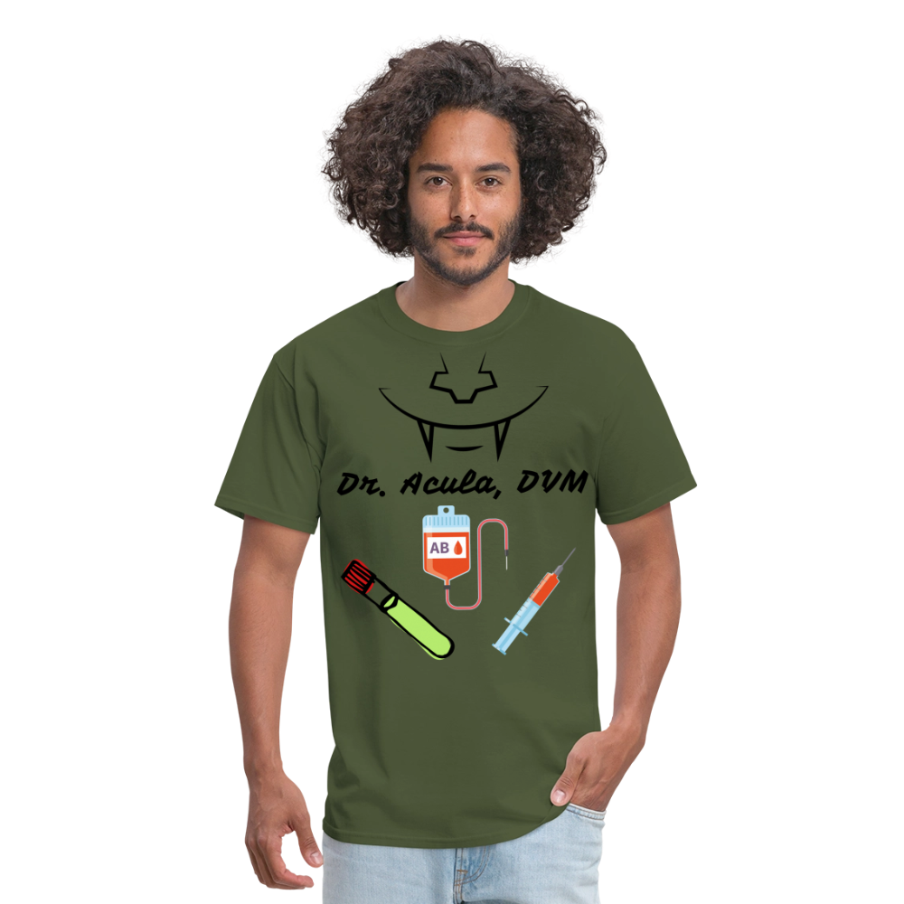 Dr. Acula Unisex Classic T-Shirt - military green