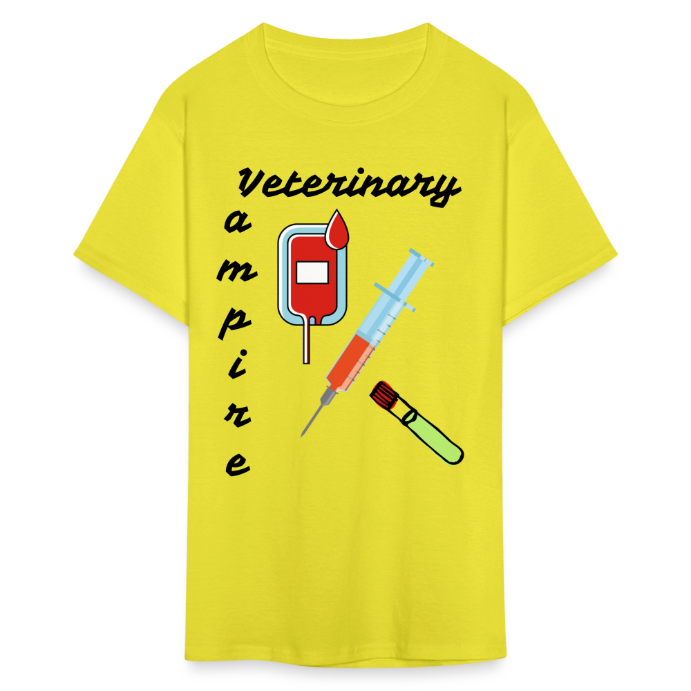 Veterinary Vampire Unisex Classic T-Shirt - yellow