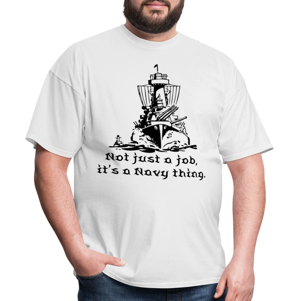 It's A Navy Thing Unisex Classic T-Shirt - white