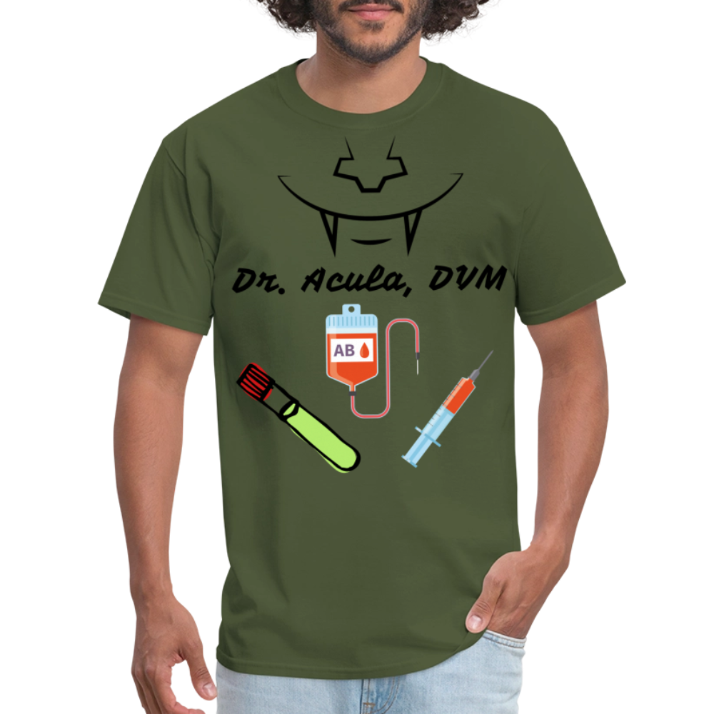 Dr. Acula Unisex Classic T-Shirt - military green