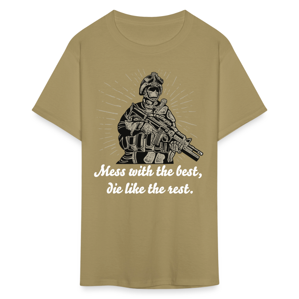 Mess With The Best Unisex Classic T-Shirt - khaki