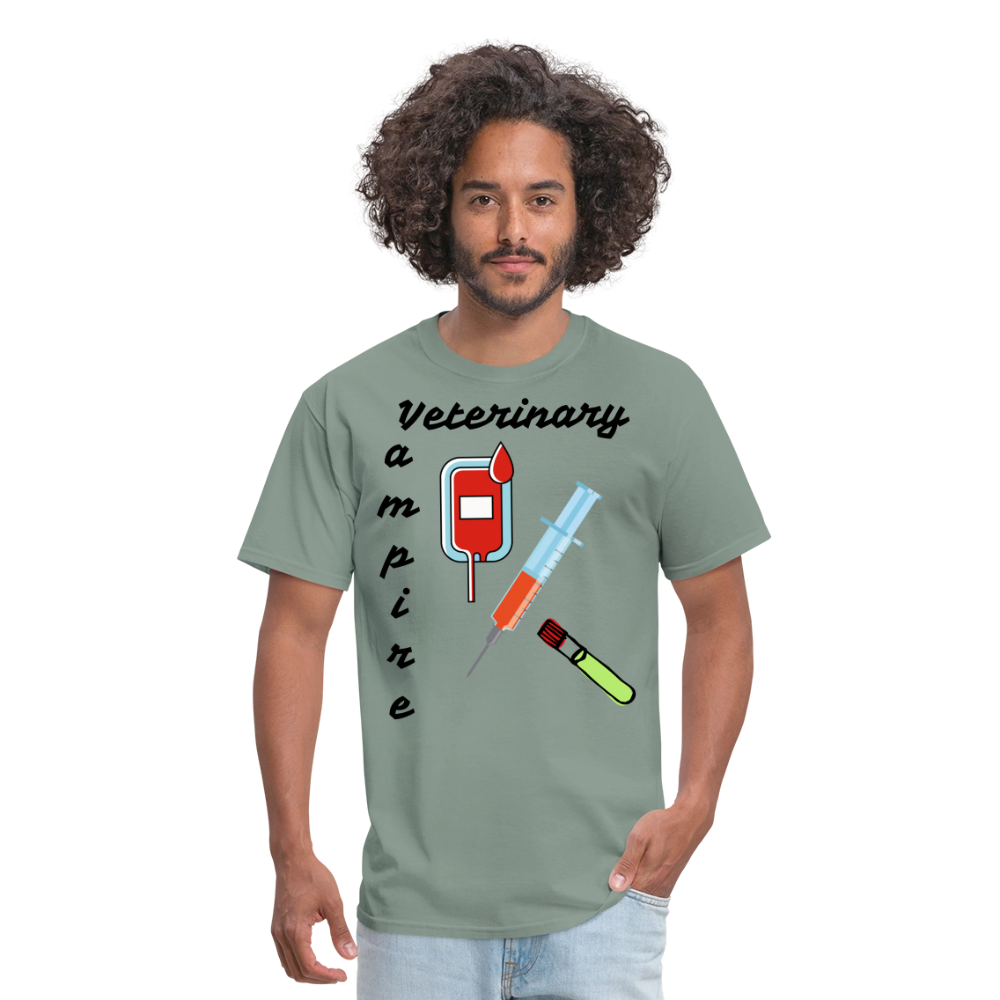 Veterinary Vampire Unisex Classic T-Shirt - sage