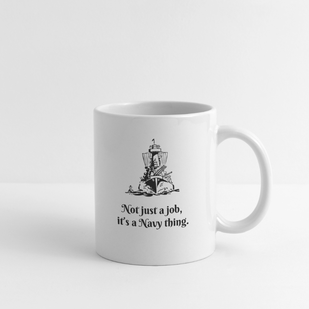 It's A Navy Thing Coffee/Tea Mug - white