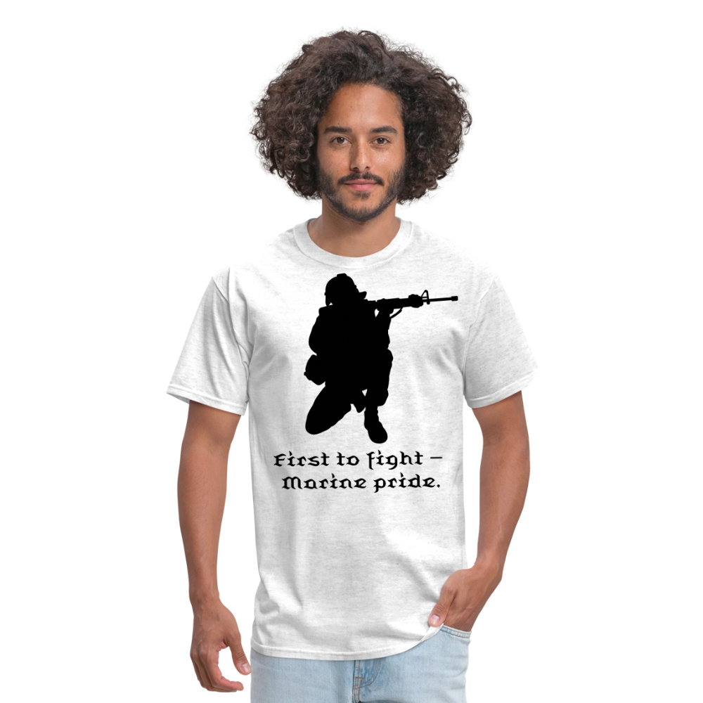 First To Fight Unisex Classic T-Shirt - light heather gray
