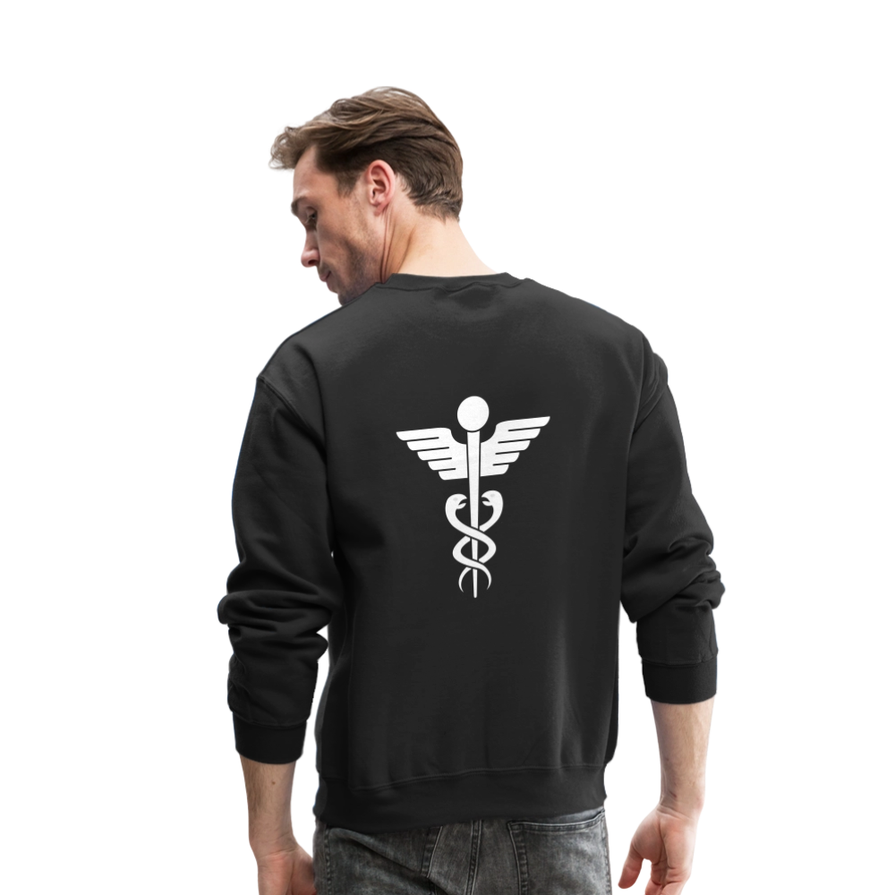 Vet Vampire Crewneck Sweatshirt - black