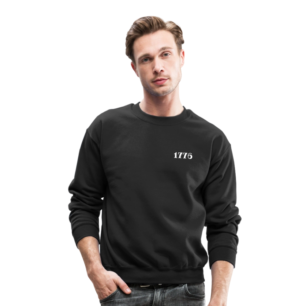 1776 Crewneck Sweatshirt - black