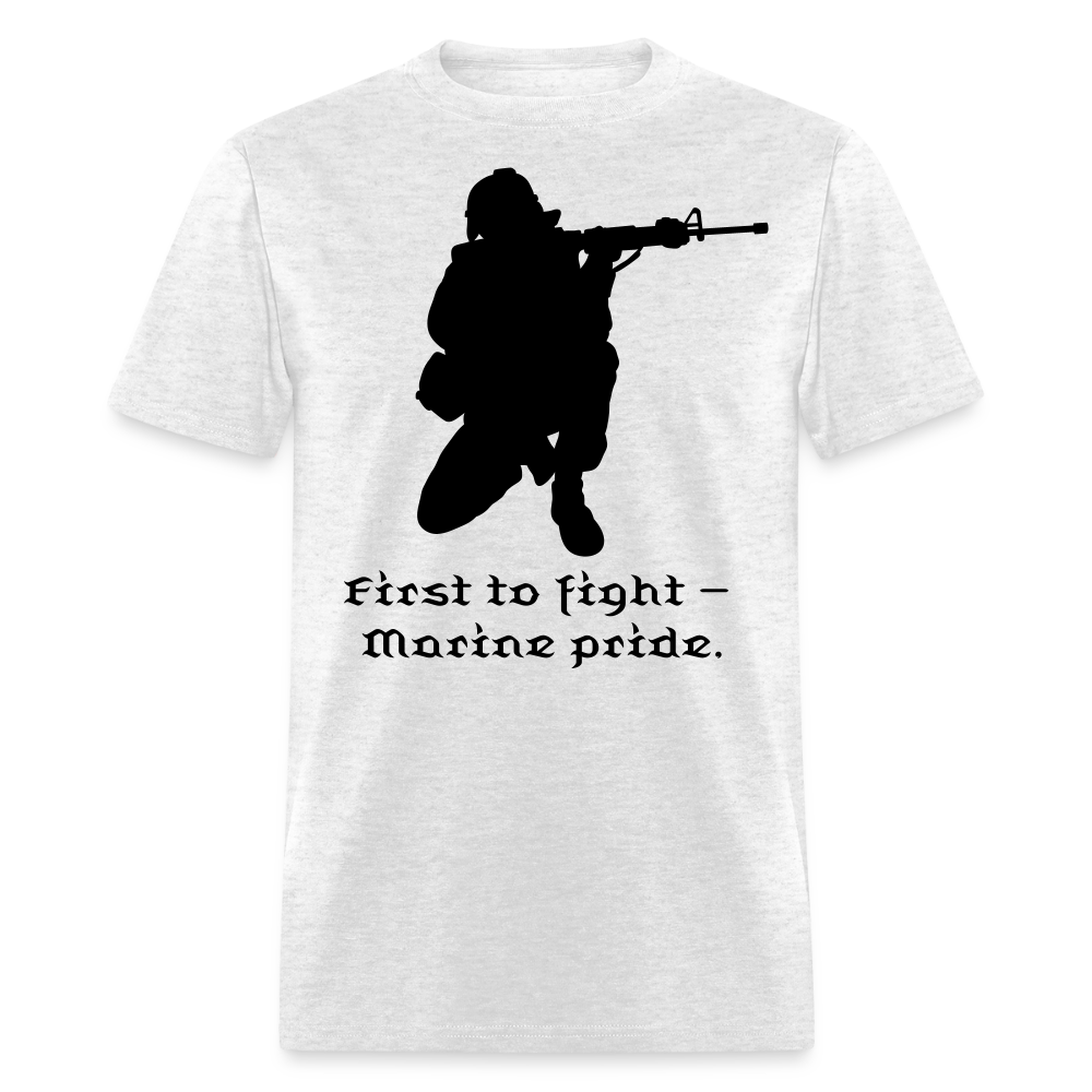 First To Fight Unisex Classic T-Shirt - light heather gray