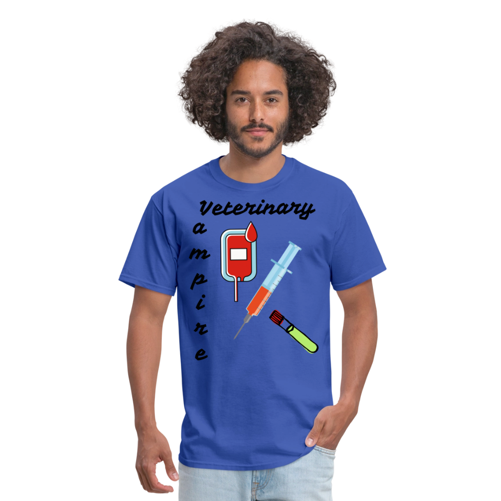 Veterinary Vampire Unisex Classic T-Shirt - royal blue