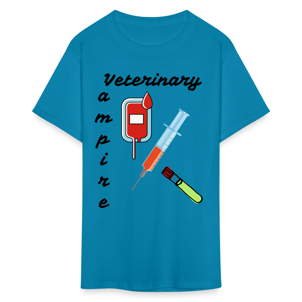 Veterinary Vampire Unisex Classic T-Shirt - turquoise