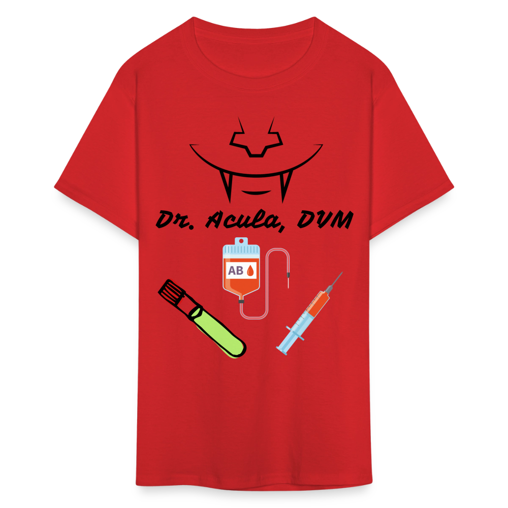 Dr. Acula Unisex Classic T-Shirt - red