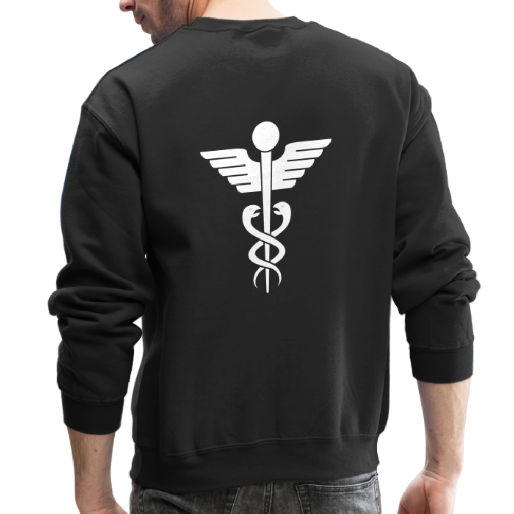 Vet Vampire Crewneck Sweatshirt - black