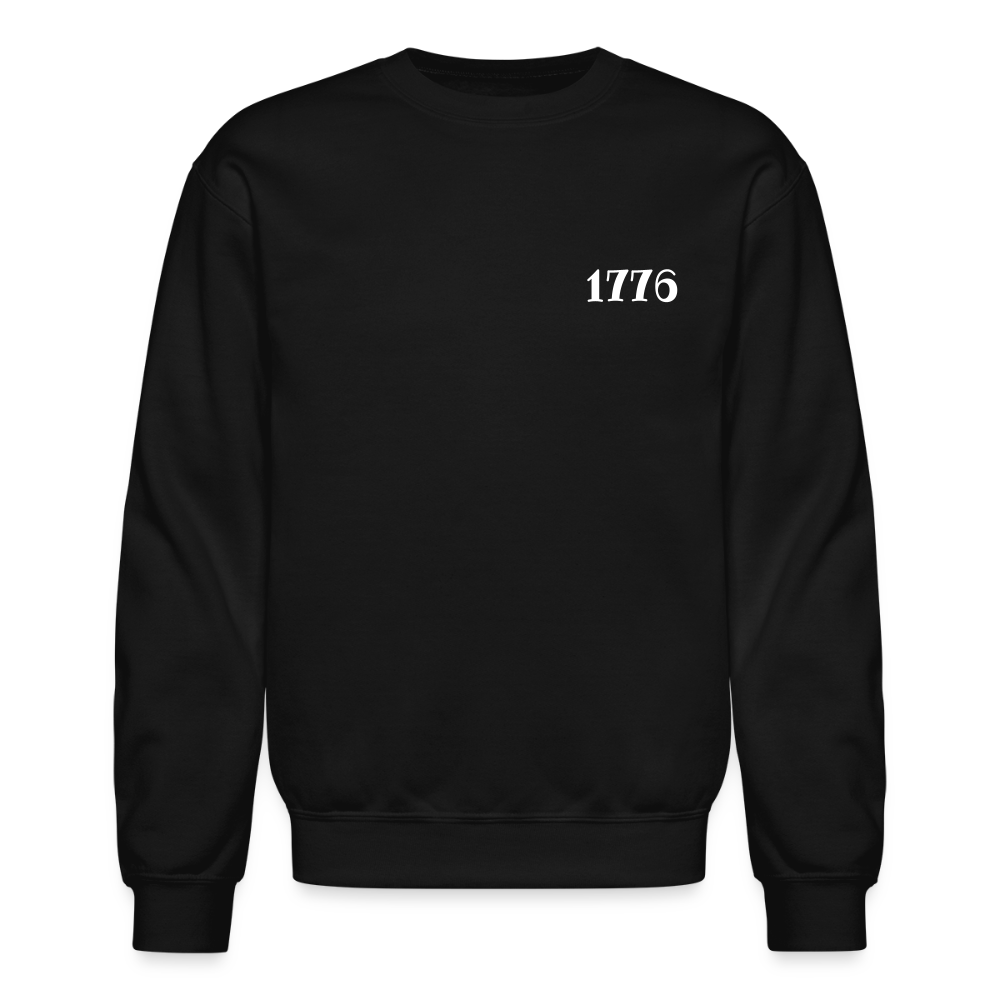 1776 Crewneck Sweatshirt - black