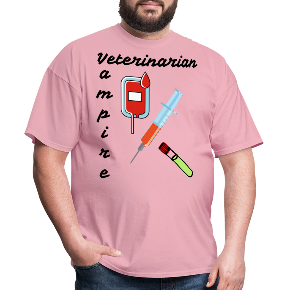 Veterinarian Vampire Unisex Classic T-Shirt - pink