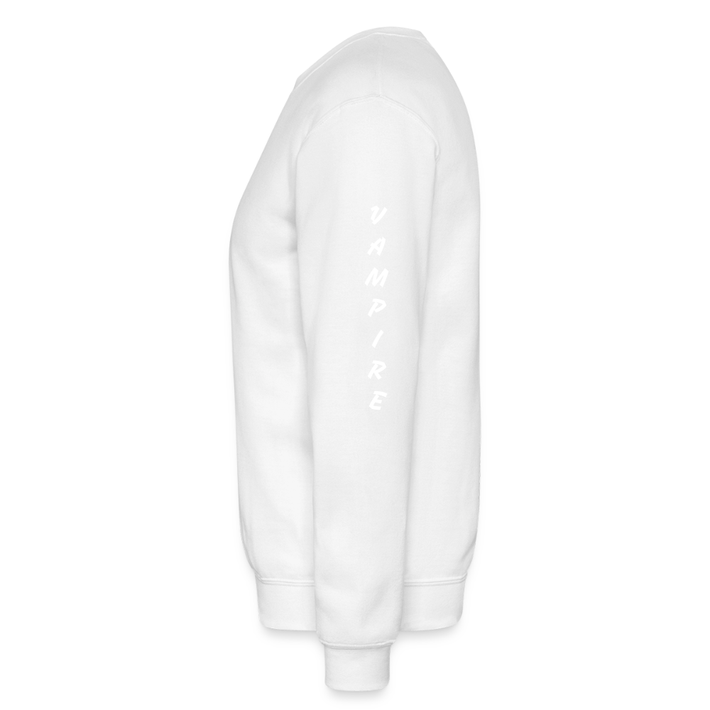Vet Vampire Crewneck Sweatshirt - white