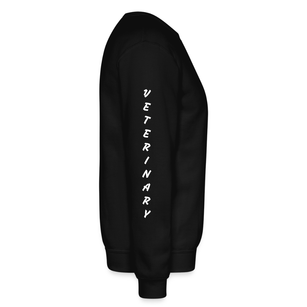 Vet Vampire Crewneck Sweatshirt - black