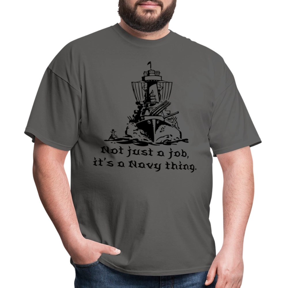 It's A Navy Thing Unisex Classic T-Shirt - charcoal