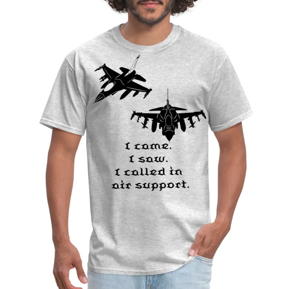 I Came I Saw Unisex Classic T-Shirt - heather gray