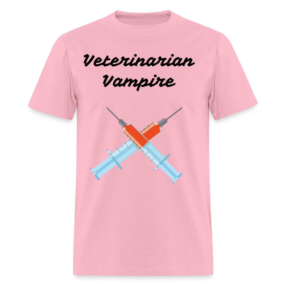 Veterinarian Vampire Unisex Classic T-Shirt - pink