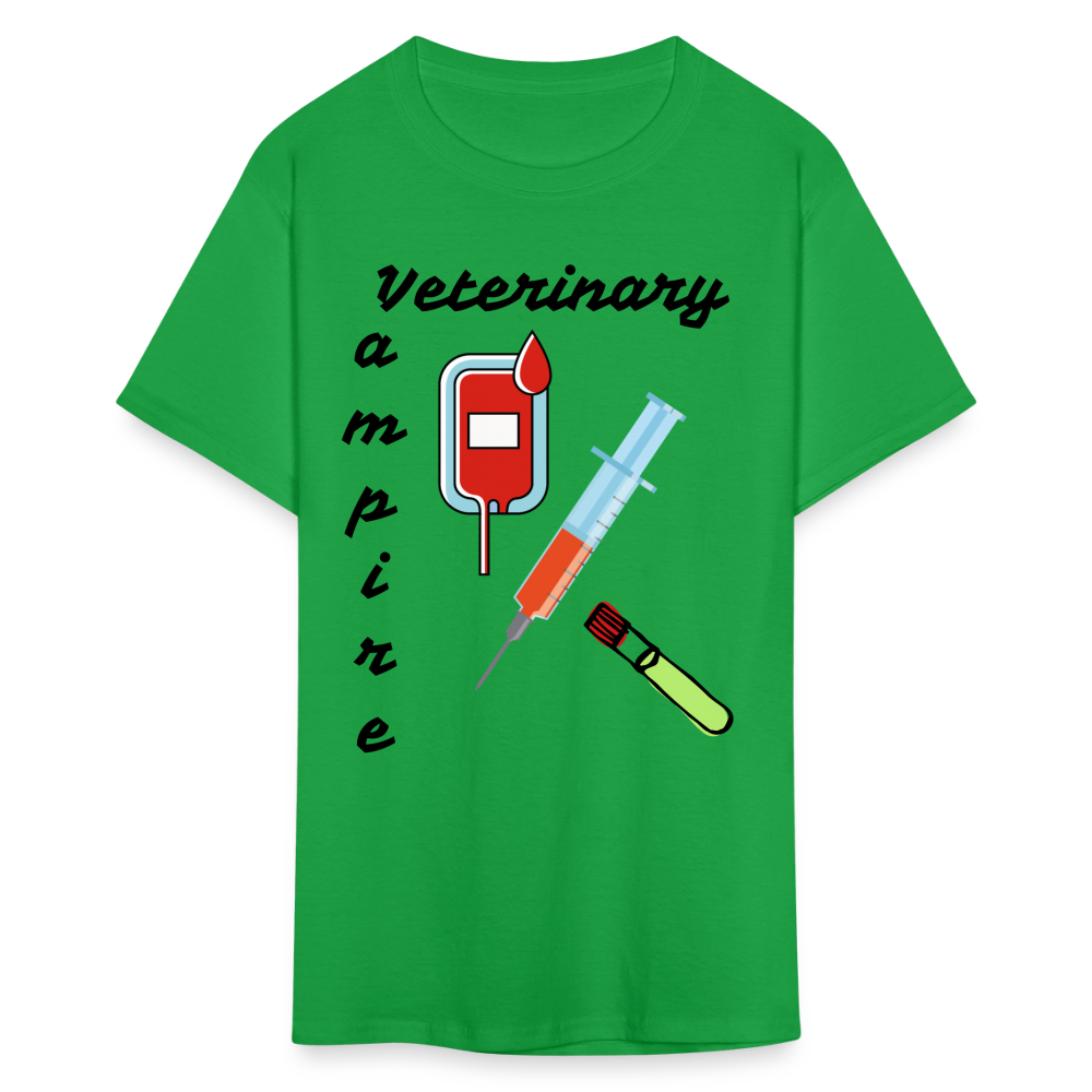 Veterinary Vampire Unisex Classic T-Shirt - bright green