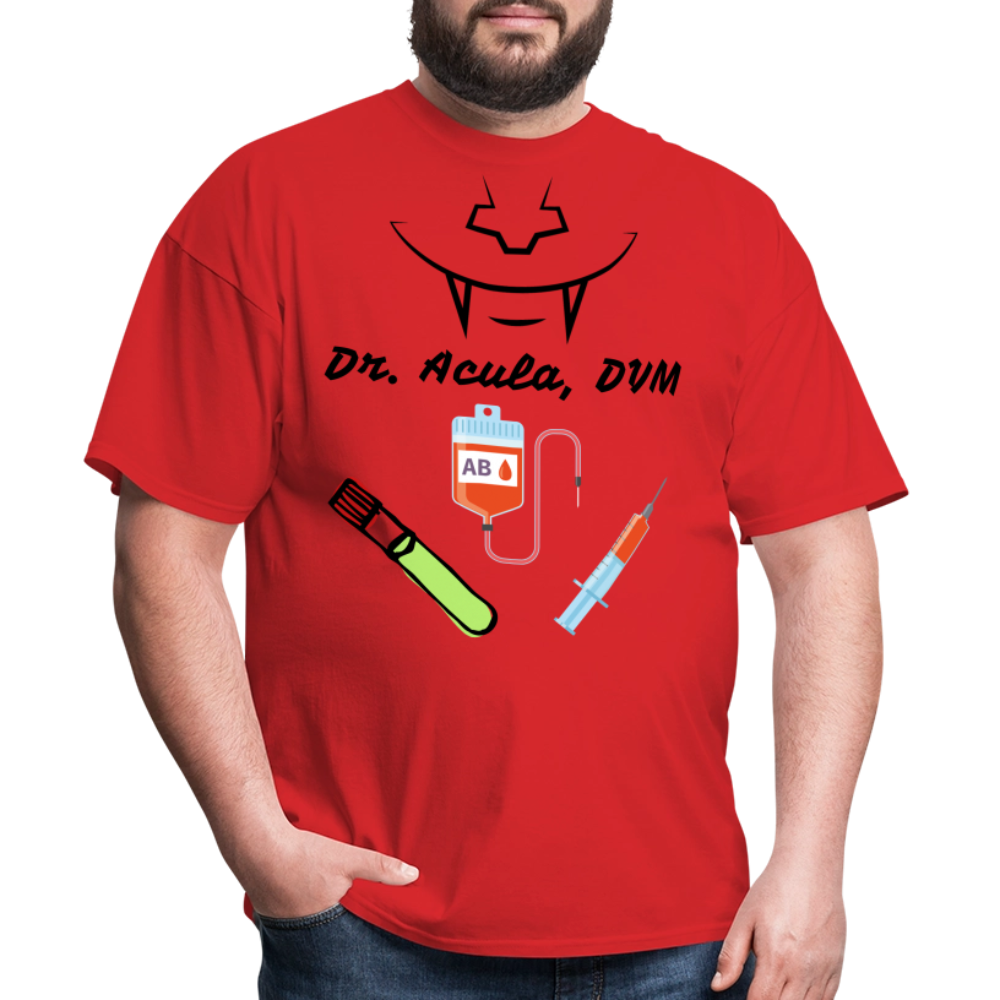 Dr. Acula Unisex Classic T-Shirt - red