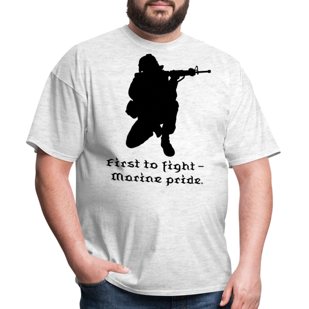 First To Fight Unisex Classic T-Shirt - light heather gray