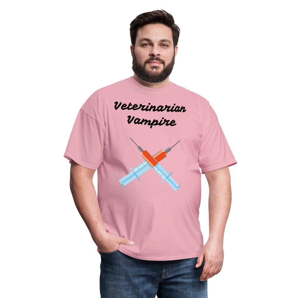 Veterinarian Vampire Unisex Classic T-Shirt - pink