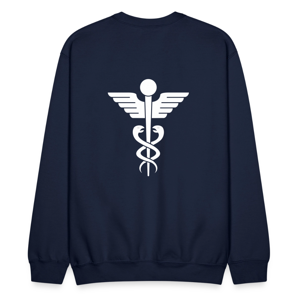 Vet Vampire Crewneck Sweatshirt - navy