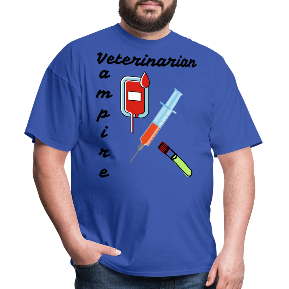Veterinarian Vampire Unisex Classic T-Shirt - royal blue