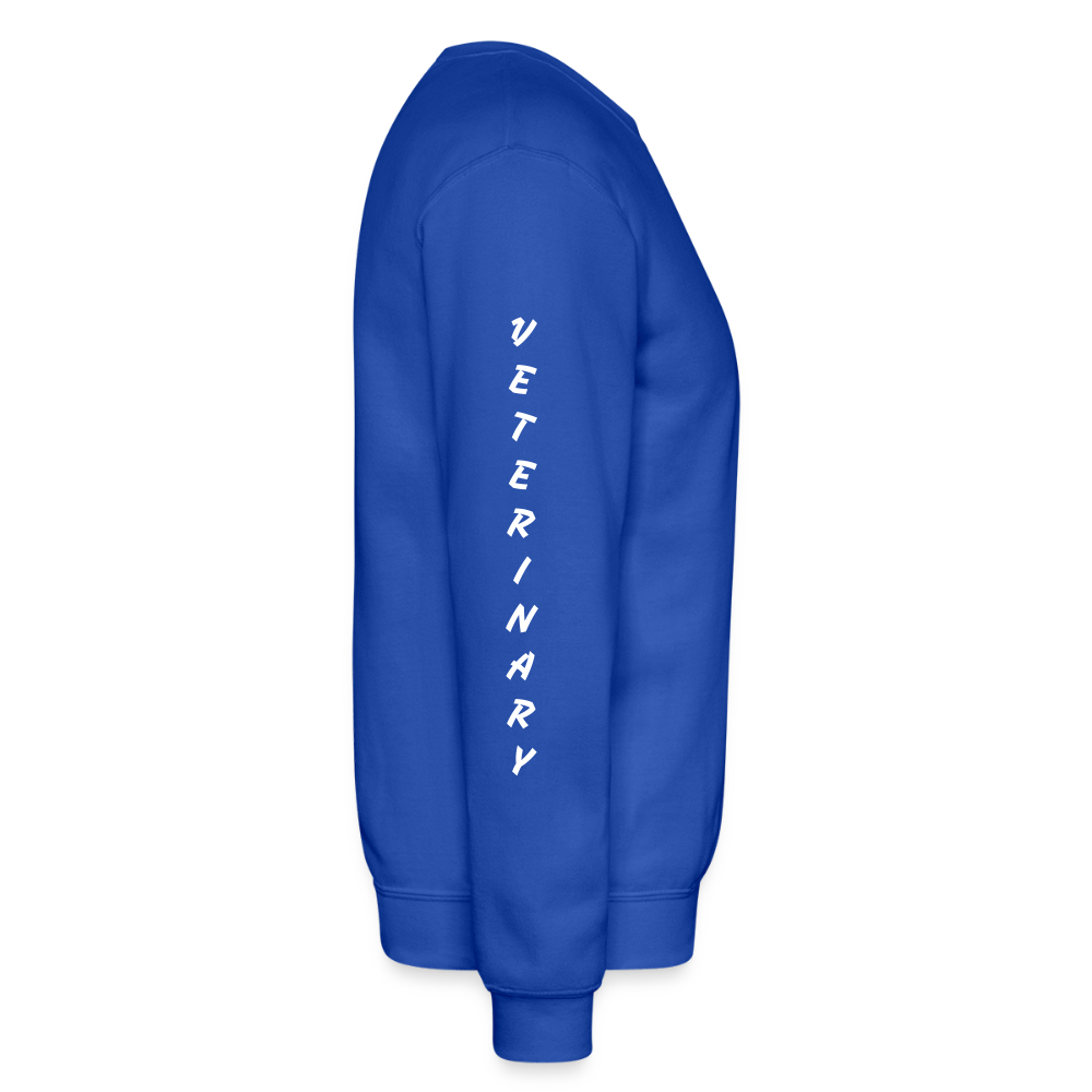 Vet Vampire Crewneck Sweatshirt - royal blue