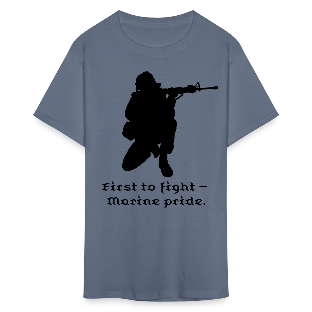 First To Fight Unisex Classic T-Shirt - denim