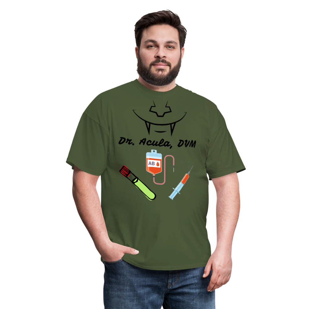Dr. Acula Unisex Classic T-Shirt - military green
