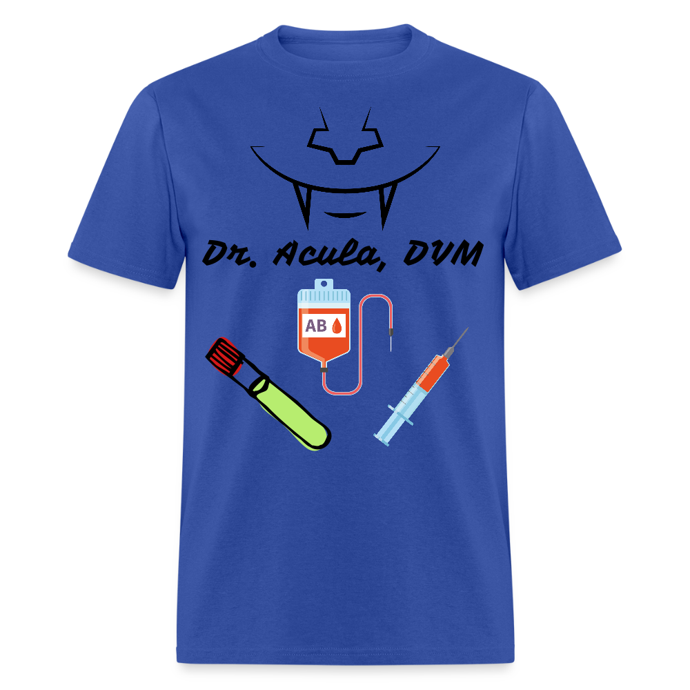 Dr. Acula Unisex Classic T-Shirt - royal blue