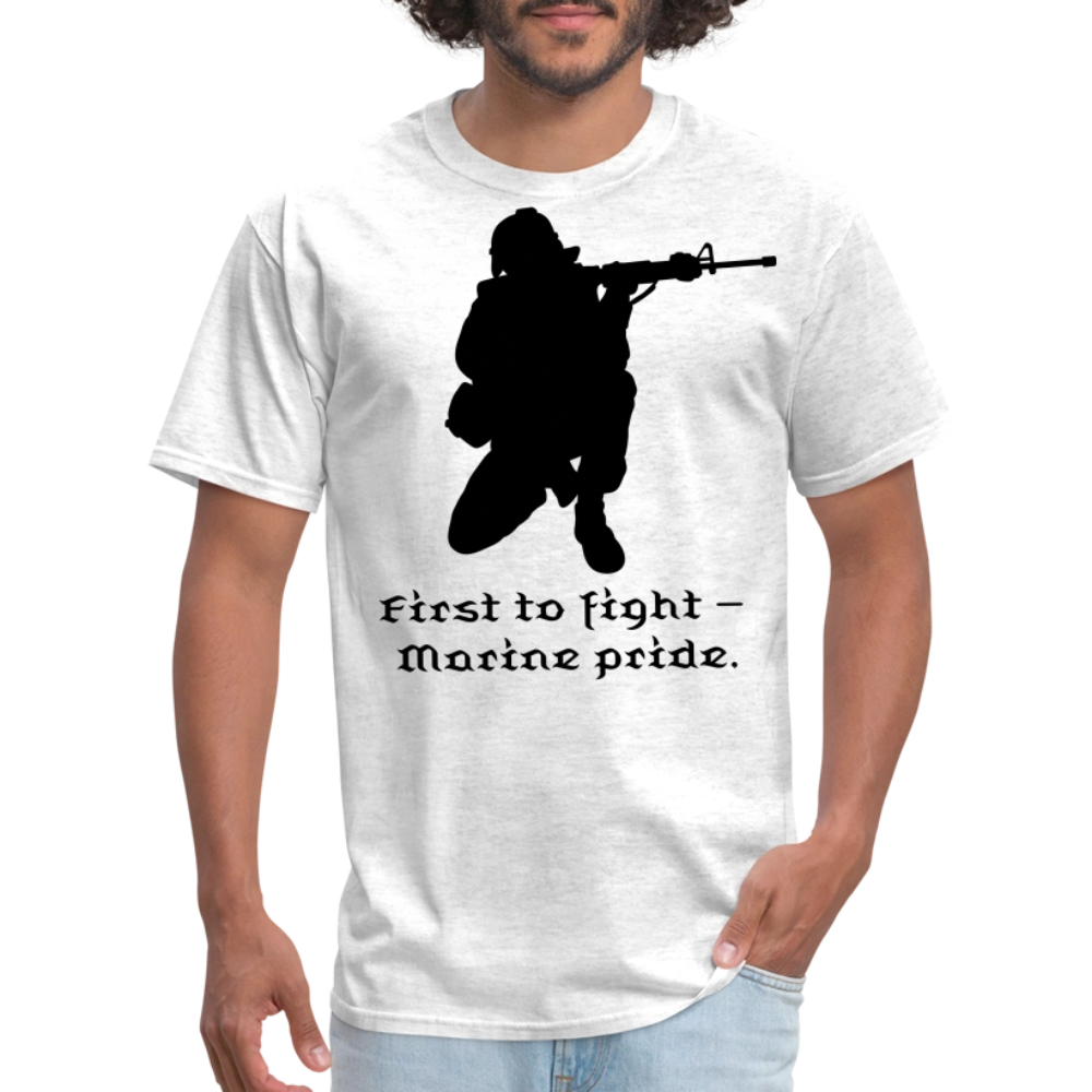 First To Fight Unisex Classic T-Shirt - light heather gray