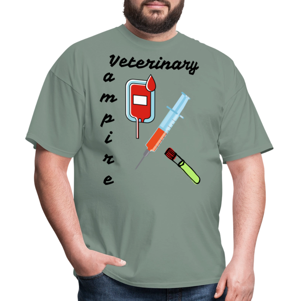 Veterinary Vampire Unisex Classic T-Shirt - sage
