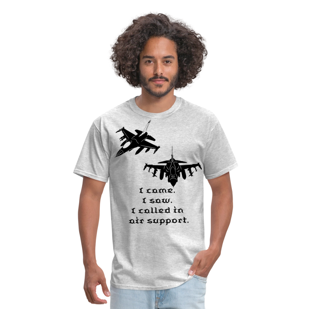 I Came I Saw Unisex Classic T-Shirt - heather gray