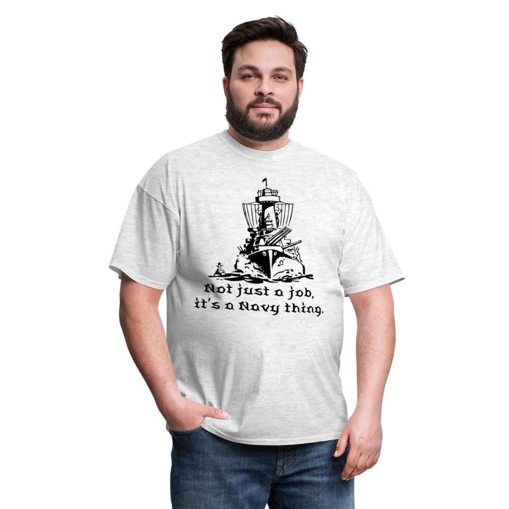 It's A Navy Thing Unisex Classic T-Shirt - light heather gray