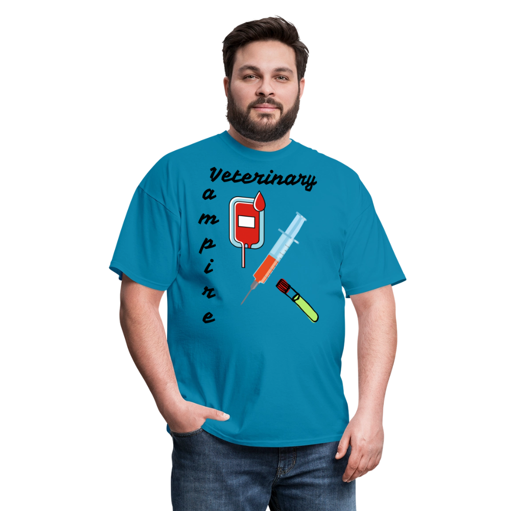 Veterinary Vampire Unisex Classic T-Shirt - turquoise