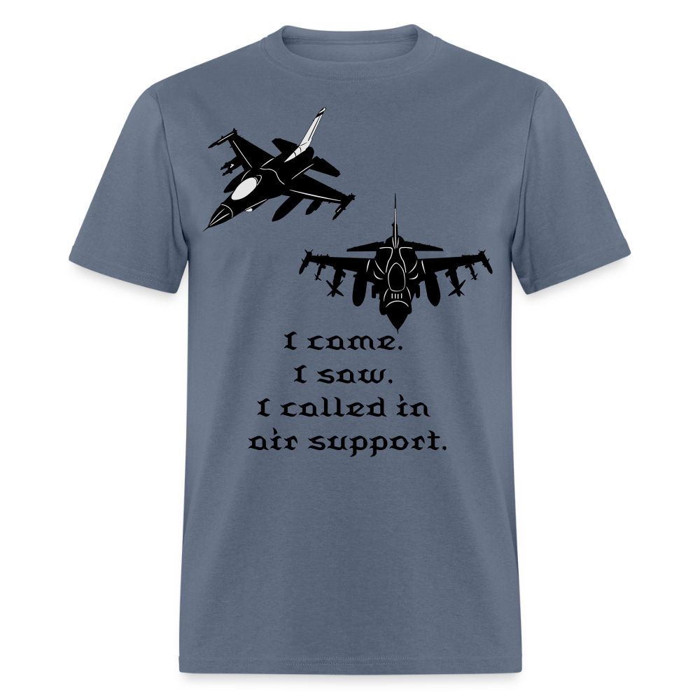 I Came I Saw Unisex Classic T-Shirt - denim