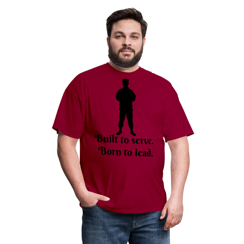 Built to Serve Unisex Classic T-Shirt - dark red