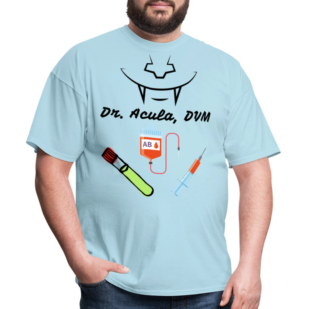Dr. Acula Unisex Classic T-Shirt - powder blue
