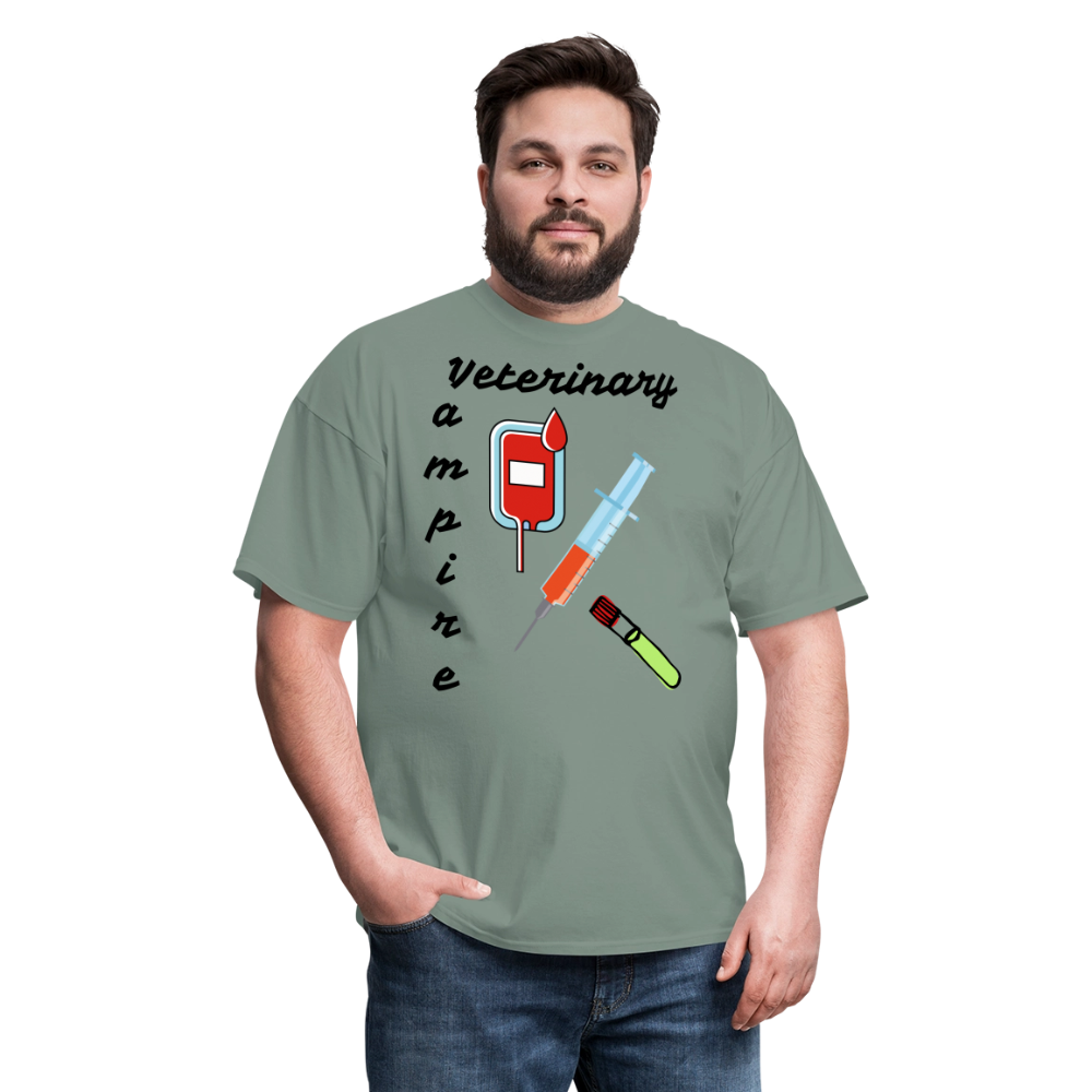 Veterinary Vampire Unisex Classic T-Shirt - sage